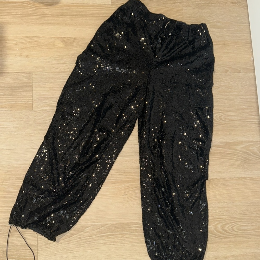 Anthropologie sequin pants for New Years or an event